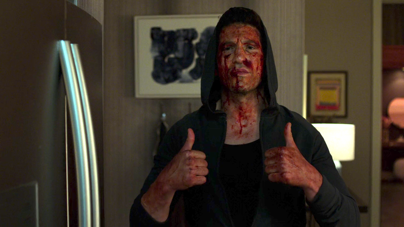 Illustration for article titled The Punisher heads to the gym with bloody results